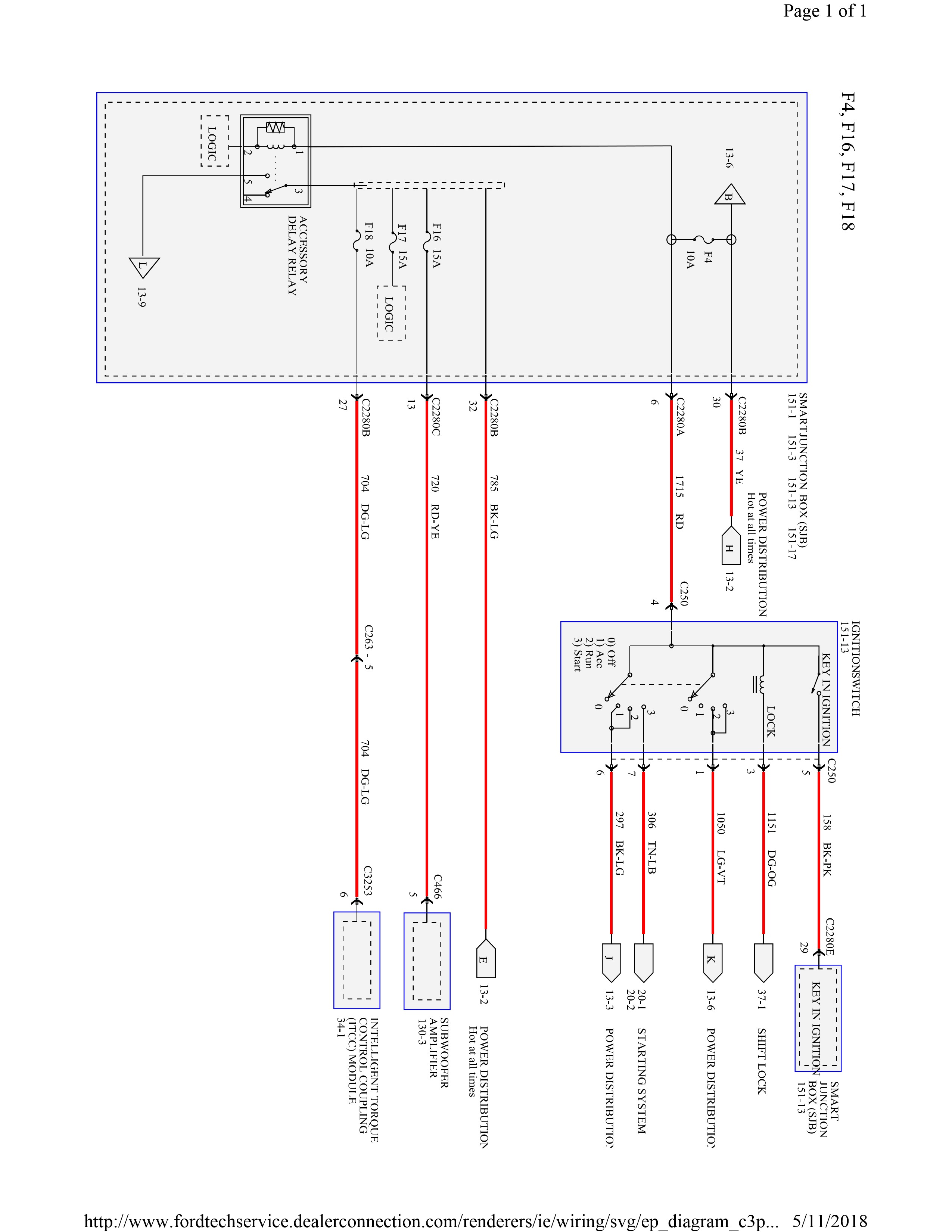 Mazda Tribute 2005-2007 wiring diagrams